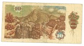 Bankovka ČSSR 10 rub 1986